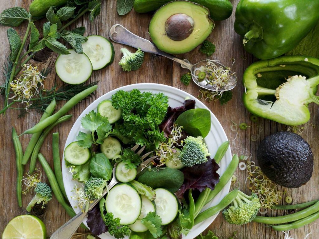 Green Vegetables Vitamin a